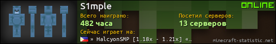 Юзербар 560x90 для S1mple