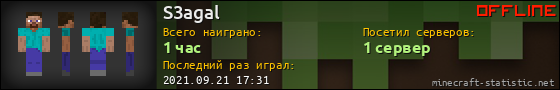 Юзербар 560x90 для S3agal