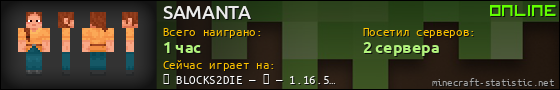 Юзербар 560x90 для SAMANTA