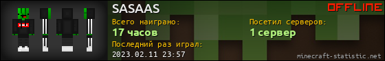 Юзербар 560x90 для SASAAS