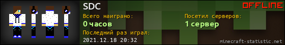 Юзербар 560x90 для SDC