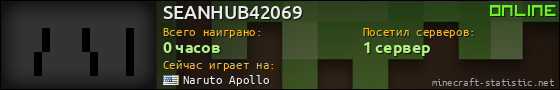 Юзербар 560x90 для SEANHUB42069