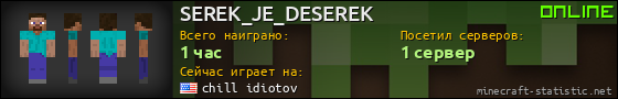 Юзербар 560x90 для SEREK_JE_DESEREK