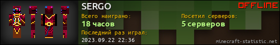 Юзербар 560x90 для SERGO