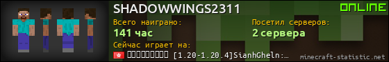 Юзербар 560x90 для SHADOWWINGS2311