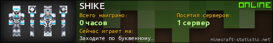 Юзербар 560x90 для SHIKE