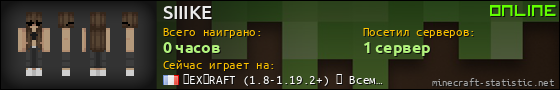Юзербар 560x90 для SIIIKE