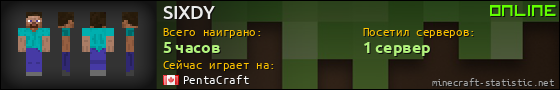 Юзербар 560x90 для SIXDY