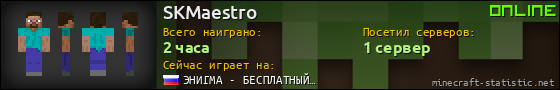 Юзербар 560x90 для SKMaestro