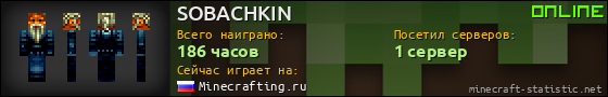 Юзербар 560x90 для SOBACHKIN