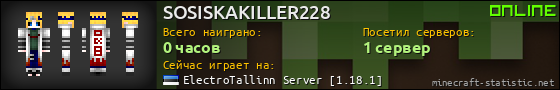 Юзербар 560x90 для SOSISKAKILLER228