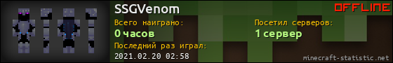 Юзербар 560x90 для SSGVenom