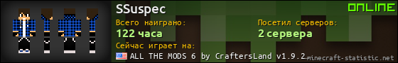 Юзербар 560x90 для SSuspec