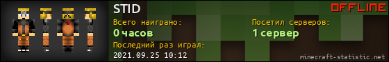 Юзербар 560x90 для STID