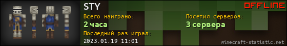 Юзербар 560x90 для STY
