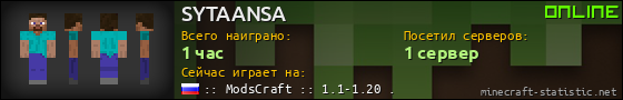 Юзербар 560x90 для SYTAANSA