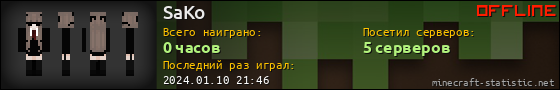 Юзербар 560x90 для SaKo