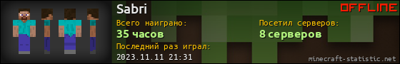 Юзербар 560x90 для Sabri