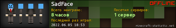 Юзербар 560x90 для SadFace