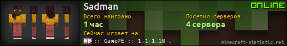 Юзербар 560x90 для Sadman