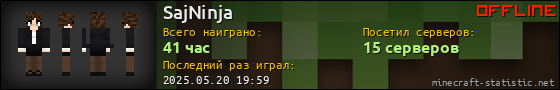 Юзербар 560x90 для SajNinja