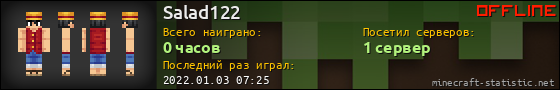 Юзербар 560x90 для Salad122