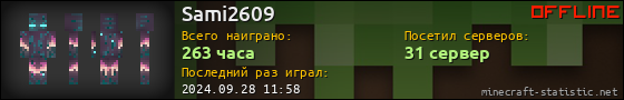 Юзербар 560x90 для Sami2609