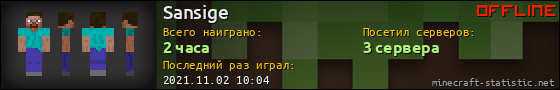 Юзербар 560x90 для Sansige