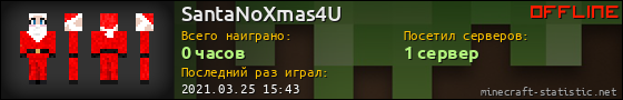 Юзербар 560x90 для SantaNoXmas4U