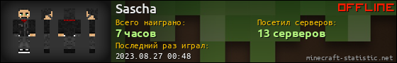 Юзербар 560x90 для Sascha