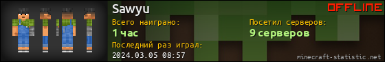 Юзербар 560x90 для Sawyu