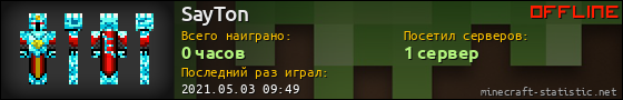Юзербар 560x90 для SayTon