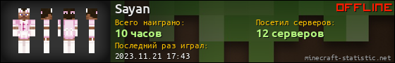 Юзербар 560x90 для Sayan