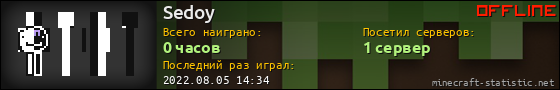 Юзербар 560x90 для Sedoy