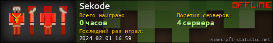 Юзербар 560x90 для Sekode