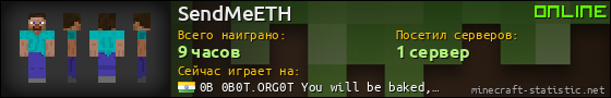 Юзербар 560x90 для SendMeETH