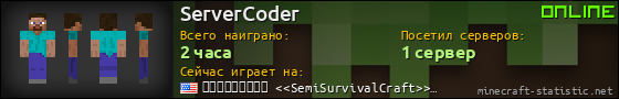 Юзербар 560x90 для ServerCoder