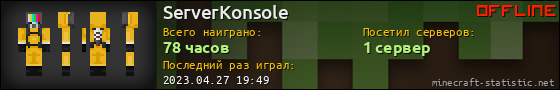 Юзербар 560x90 для ServerKonsole