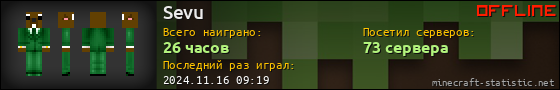 Юзербар 560x90 для Sevu