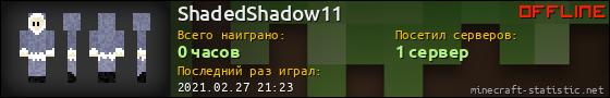 Юзербар 560x90 для ShadedShadow11