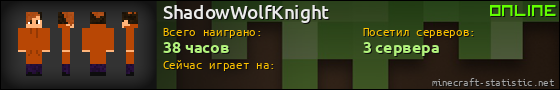 Юзербар 560x90 для ShadowWolfKnight