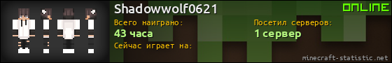 Юзербар 560x90 для Shadowwolf0621