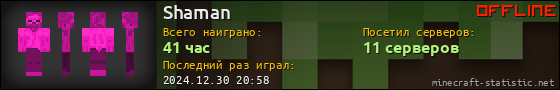 Юзербар 560x90 для Shaman