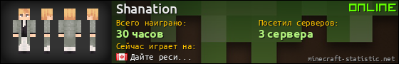 Юзербар 560x90 для Shanation