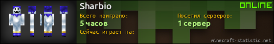 Юзербар 560x90 для Sharbio