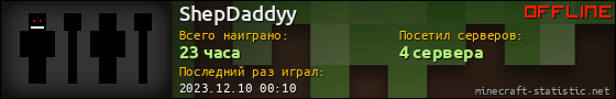 Юзербар 560x90 для ShepDaddyy