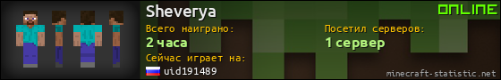 Юзербар 560x90 для Sheverya