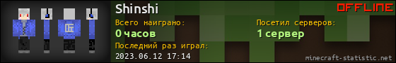 Юзербар 560x90 для Shinshi