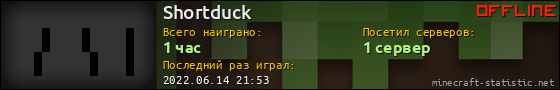 Юзербар 560x90 для Shortduck