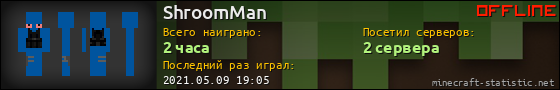 Юзербар 560x90 для ShroomMan